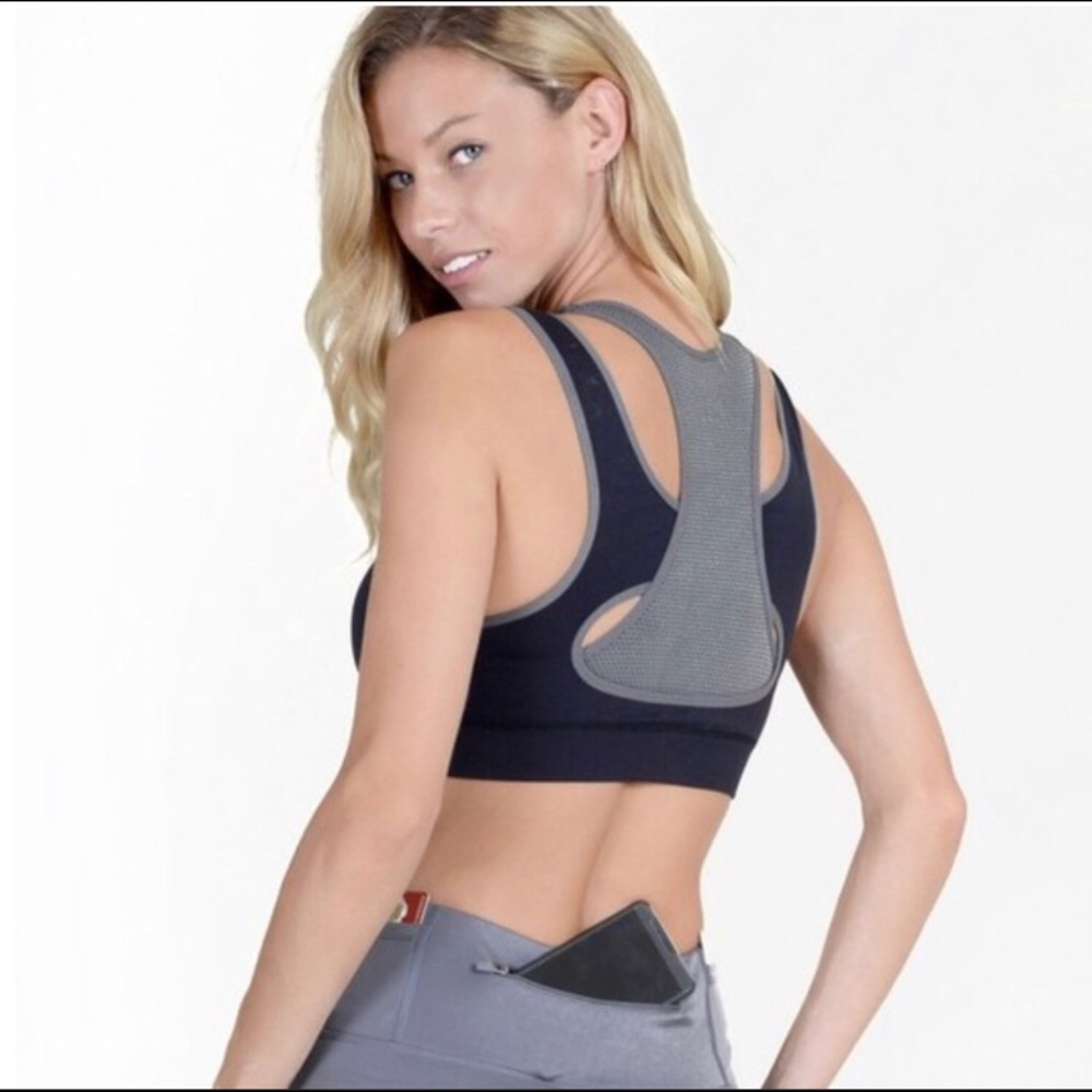 Performance Style Double Layer Insert Sports Bra